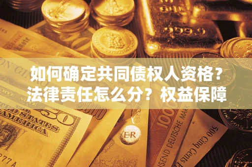 济南如何确定共同债权人资格？法律责任怎么分？权益保障技巧揭秘！