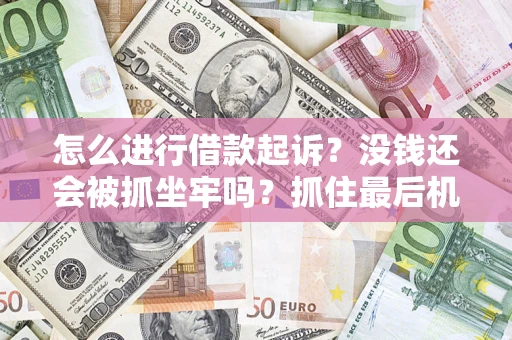 济南怎么进行借款起诉？没钱还会被抓坐牢吗？抓住最后机会！