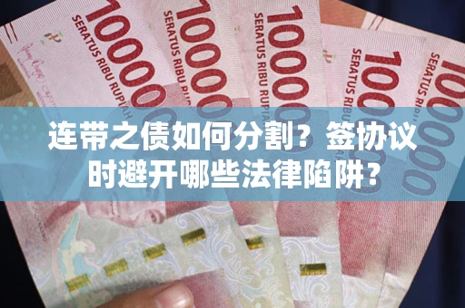 济南连带之债如何分割？签协议时避开哪些法律陷阱？