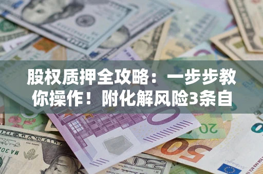 济南股权质押全攻略：一步步教你操作！附化解风险3条自救法则