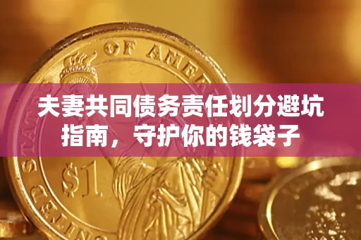济南夫妻共同债务责任划分避坑指南，守护你的钱袋子
