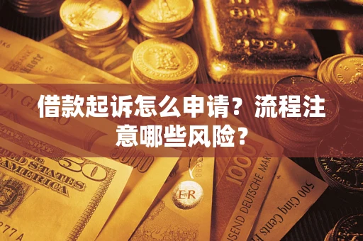济南借款起诉怎么申请？流程注意哪些风险？