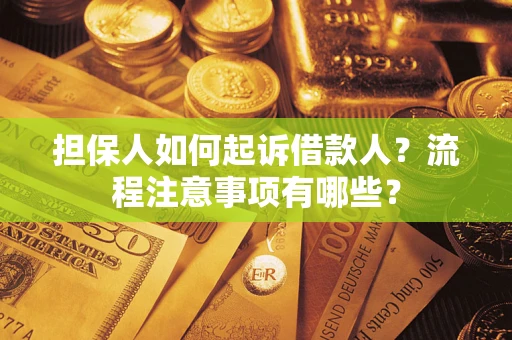 济南担保人如何起诉借款人？流程注意事项有哪些？